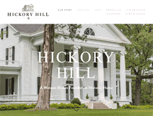 Tablet Screenshot of hickory-hill.org